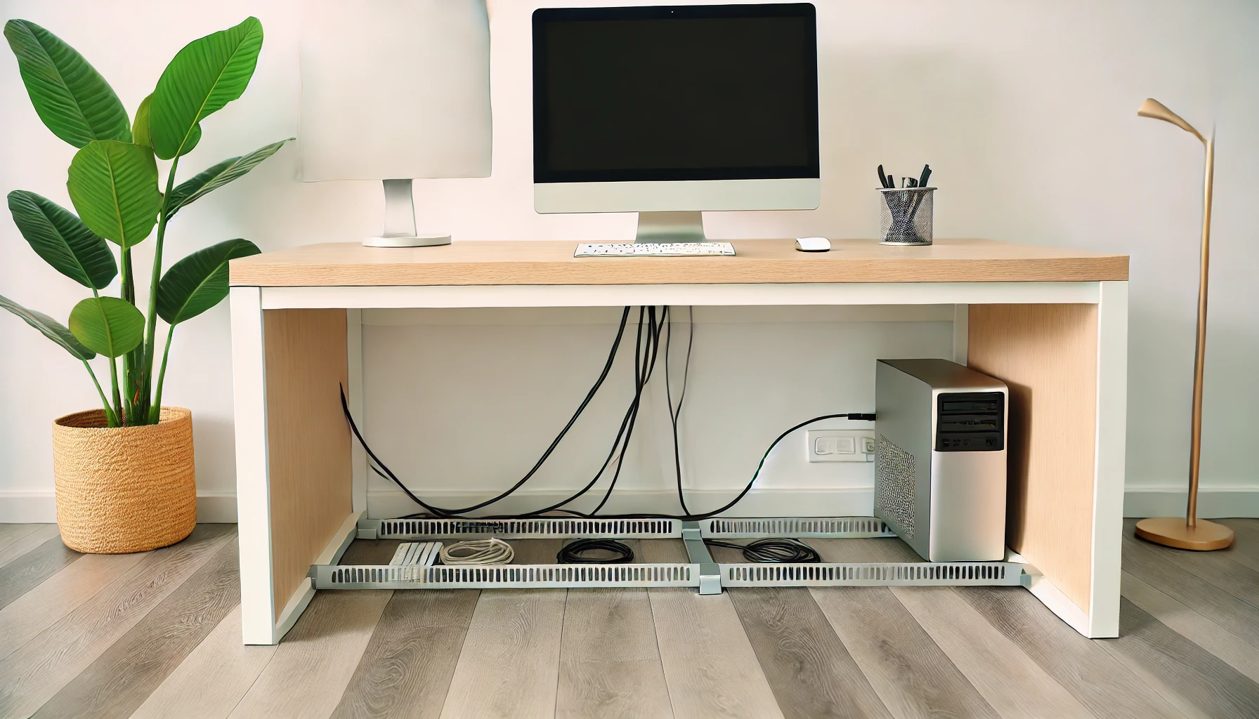 Minimalist Cable Management Tips for a Tidy Home Office