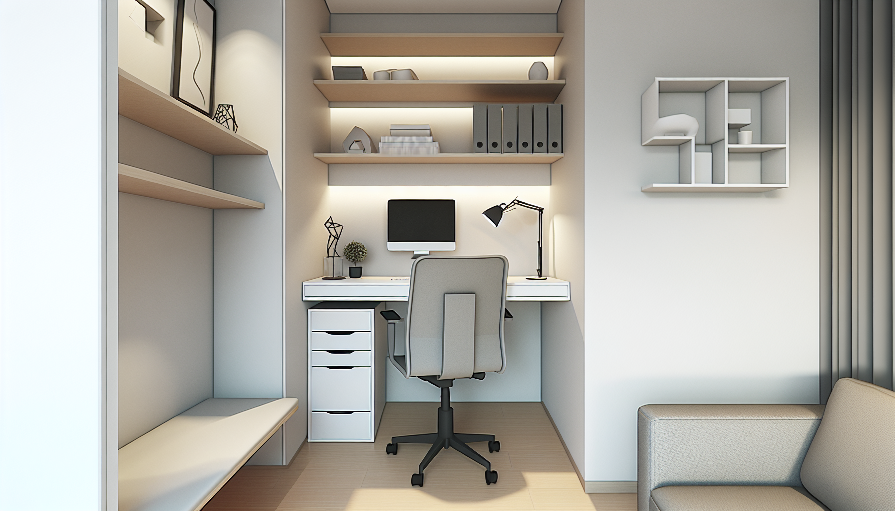 7 Best Space-Saving Furniture Tips for a Small Minimalist Home Office